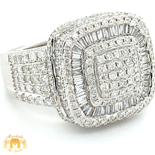 Load image into Gallery viewer, 3.51ct Diamonds 14k Gold Men`s Dome shaped Ring (choose your color)