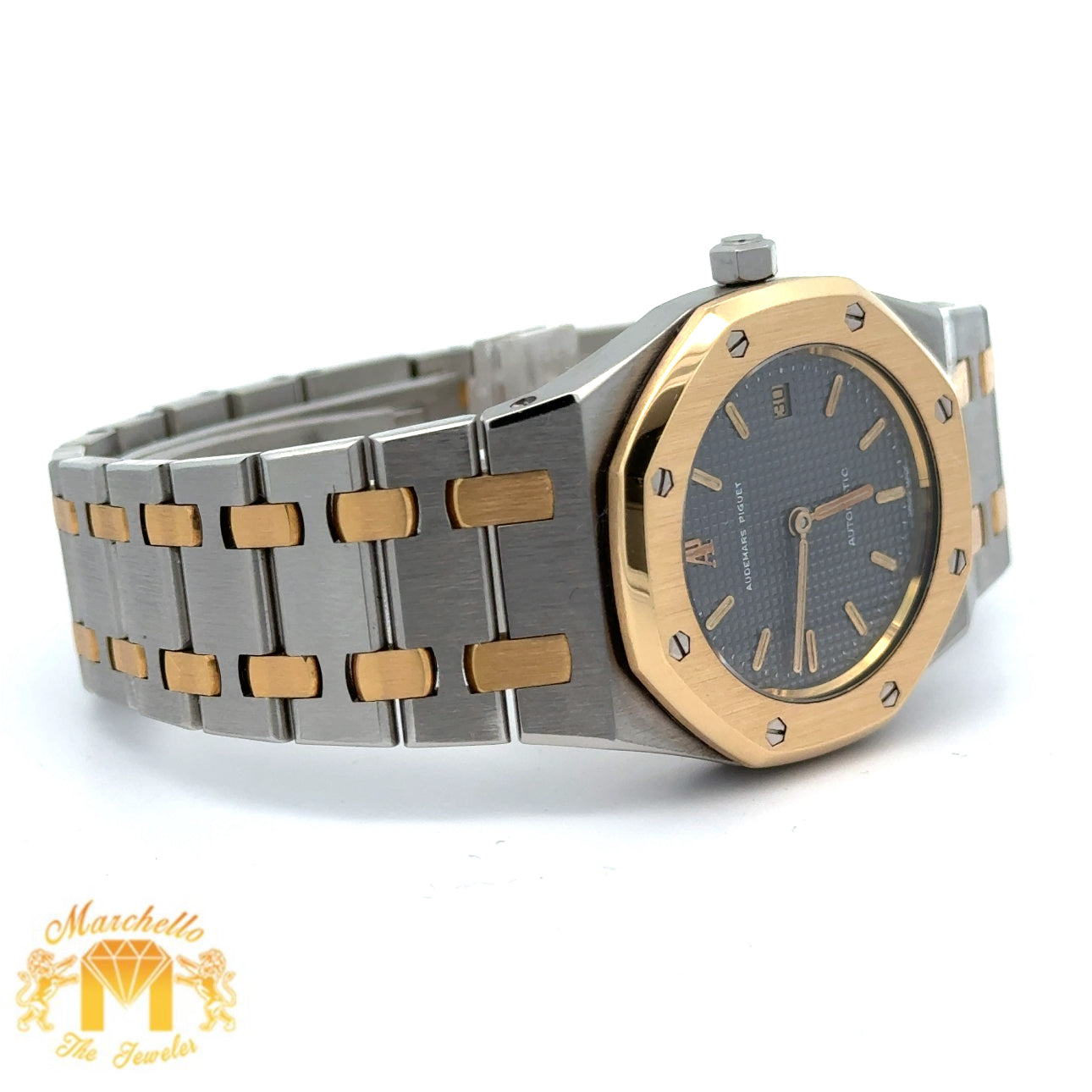 31mm Audemars Piguet Royal Oak Watch with Two-Tone: Stainless Steel and Yellow Gold Bracelet (Model: 428)