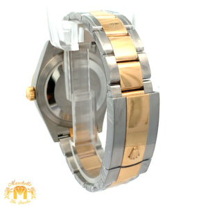 42mm Rolex Sky-Dweller Watch with Two-Tone Oyster Bracelet (fluted bezel, Rolex papers)