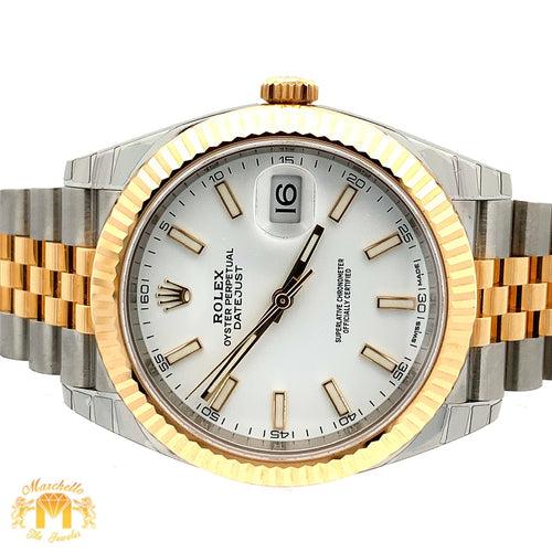 41mm Rolex Watch with Two-Tone Jubilee Bracelet (Rolex papers)