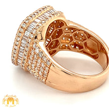 Load image into Gallery viewer, 3.51ct Diamonds 14k Gold Men`s Dome shaped Ring (choose your color)