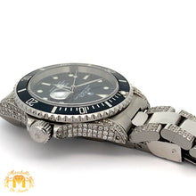 Load image into Gallery viewer, 40mm Rolex Submariner Watch with Stainless Steel Oyster Diamond Bracelet