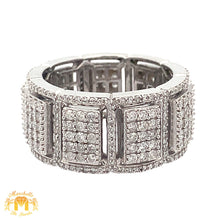 Load image into Gallery viewer, 3ct Diamonds 14k Gold Eternity Band with Round Diamonds (choose your color)