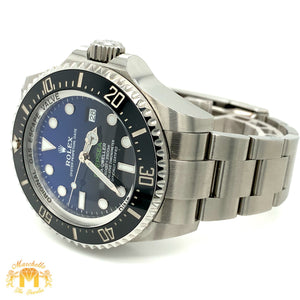 44mm Rolex Sea-Dweller Deepsea Watch with Oyster Band