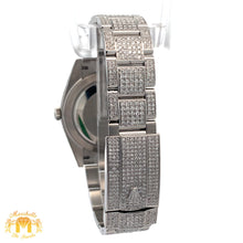 Load image into Gallery viewer, 41mm Iced Out Rolex Watch with Stainless Steel Oyster Bracelet