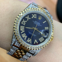 Load image into Gallery viewer, 36mm Rolex Datejust Diamond Watch with Two-Tone Jubilee Bracelet