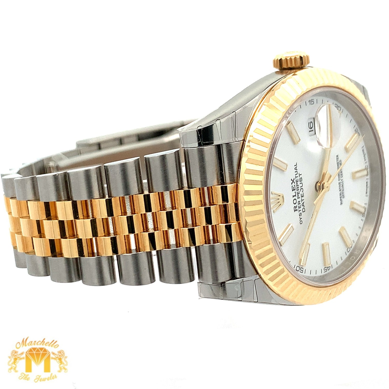 41mm Rolex Watch with Two-Tone Jubilee Bracelet (Rolex papers)