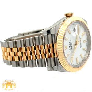 41mm Rolex Watch with Two-Tone Jubilee Bracelet (Rolex papers)