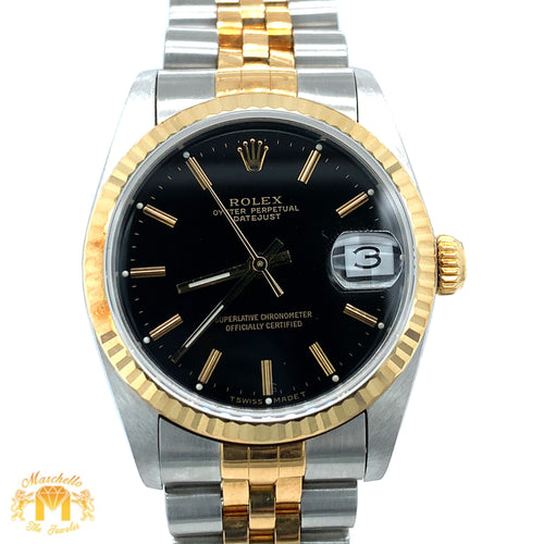 31mm Rolex Datejust Watch with Two-tone Jubilee Bracelet