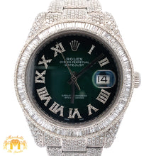 Load image into Gallery viewer, Iced out 41mm Rolex Diamond Watch with Oyster Bracelet