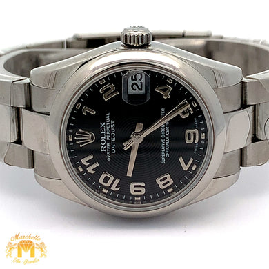 31mm Rolex Watch with Stainless Steel Oyster Bracelet (engraved model)