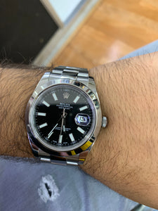 41mm Rolex Datejust Watch with Oyster Band