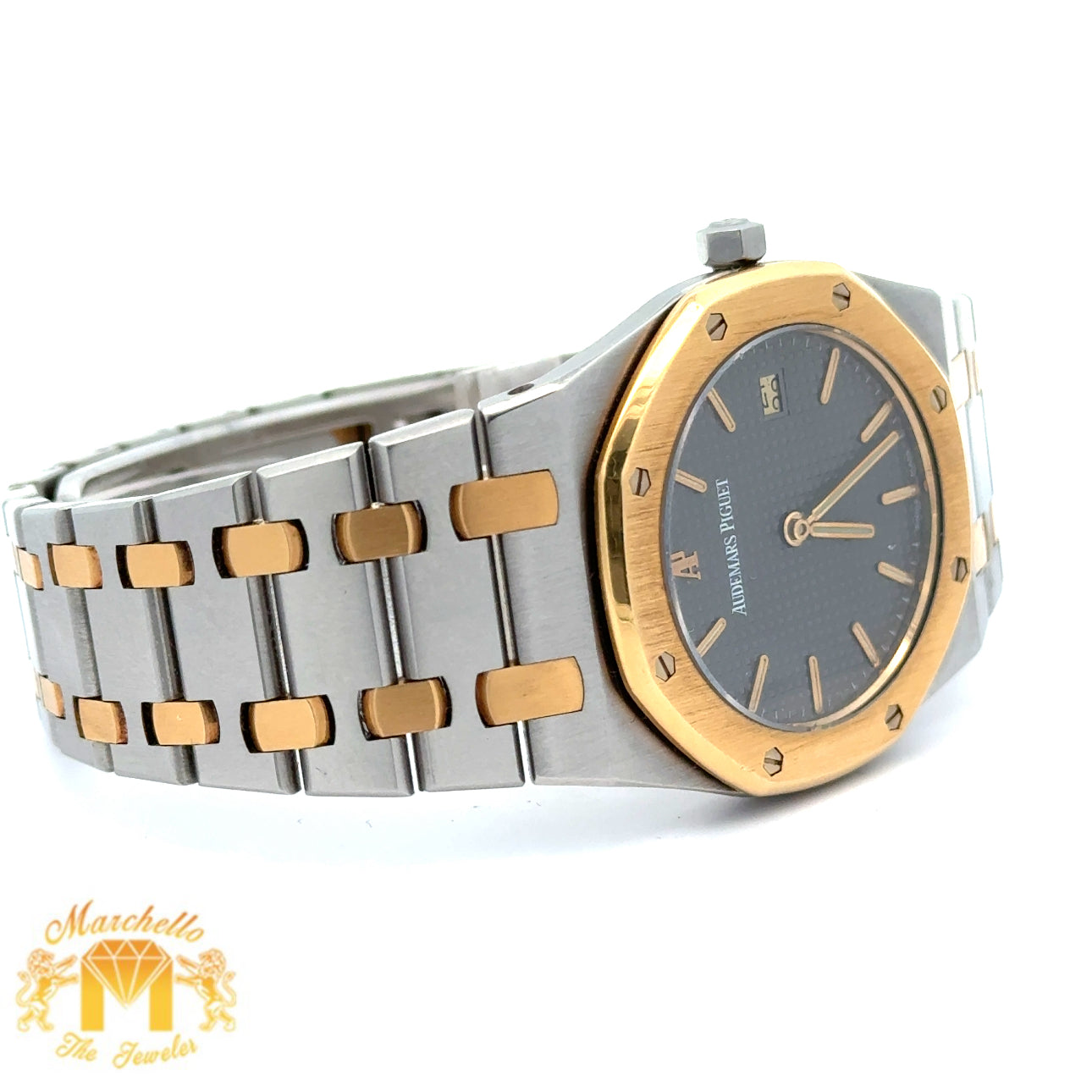 33mm Audemars Piguet Royal Oak Watch with Two-Tone: Stainless Steel and Yellow Gold Bracelet