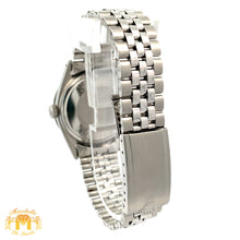 Load image into Gallery viewer, 36mm Rolex Diamond Watch with Stainless Steel Jubilee Bracelet