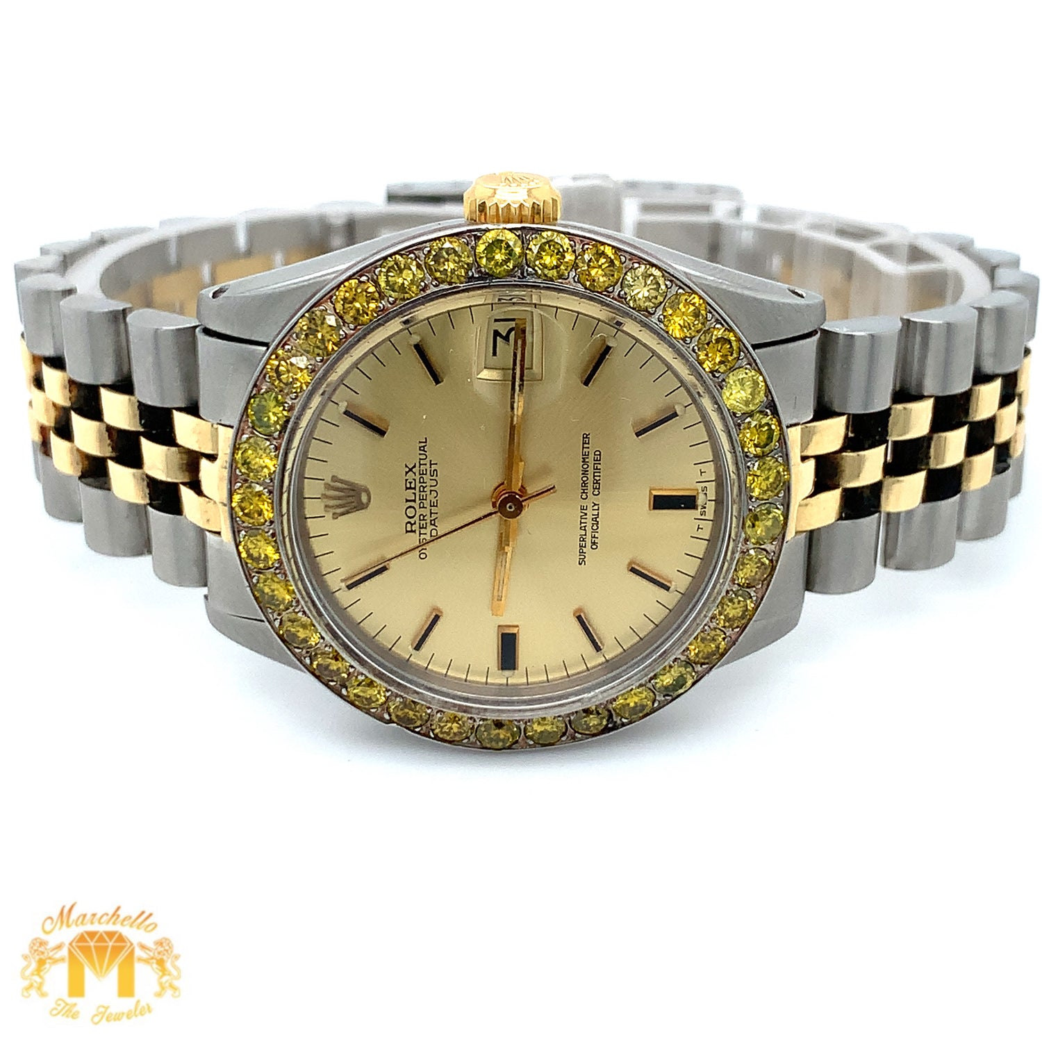 31mm Rolex Datejust Watch with Two-tone Jubilee Bracelet