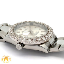 Load image into Gallery viewer, 36mm Rolex Datejust Diamond Watch with Oyster Bracelet (measures with large bezel 41mm )