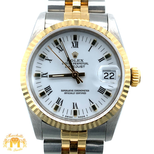 31mm Rolex Datejust Watch with Two-tone Jubilee Bracelet