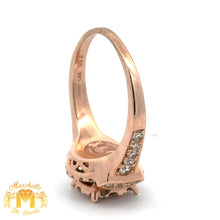Load image into Gallery viewer, 14k Rose Gold and Diamond Ladies` Ring with Round Diamonds