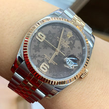 Load image into Gallery viewer, 36mm Rolex Datejust Watch with two-tone jubilee bracelet (model:116231)