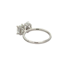 Load image into Gallery viewer, 3ct diamonds 18k White Gold Engagement Ring