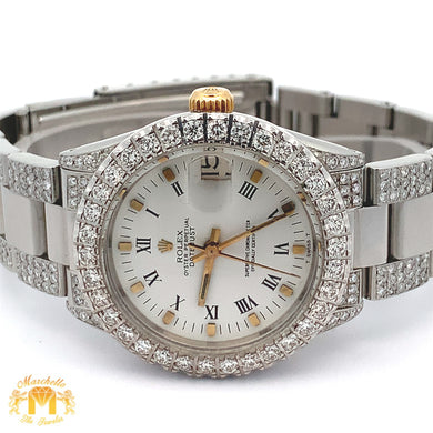 31mm Rolex Watch with Stainless Steel Oyster Diamond Bracelet