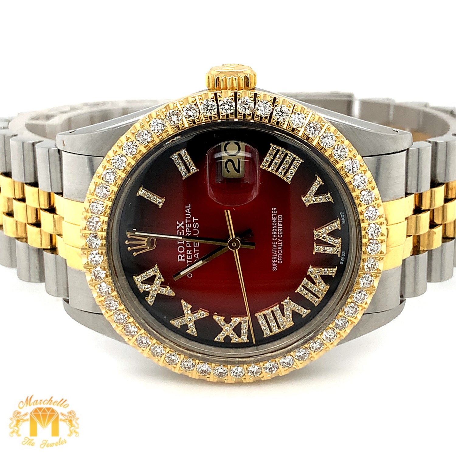 36mm Rolex Datejust Watch with two-tone Jubilee Bracelet(various color dials)