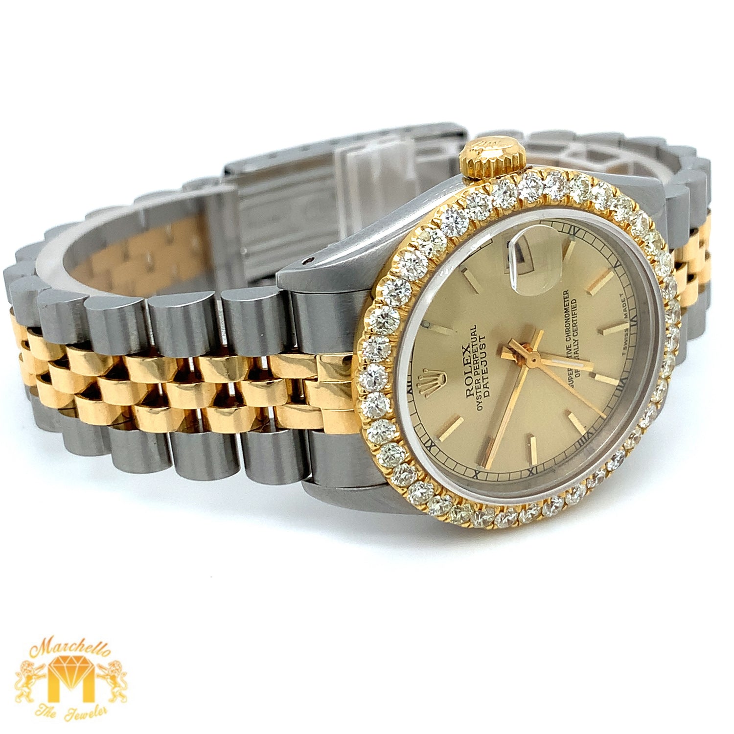 31mm Rolex Datejust Watch with Two-tone Jubilee Bracelet