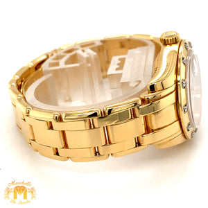 Rolex Datejust Ladies`Yellow Gold Diamond Watch (Mother of Pearl ( MOP ) dial)
