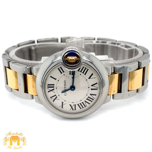 Cartier Ballon Bleu De Watch with Two-tone Oyster Bracelet (Model number: 3009)