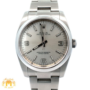 Full factory 36mm Rolex Watch with Stainless Steel Oyster Bracelet