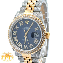 Load image into Gallery viewer, 36mm Rolex Datejust Diamond Watch with Two-Tone Jubilee Bracelet