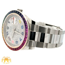 Load image into Gallery viewer, 41mm Rolex Datejust Watch with Stainless Steel Oyster Bracelet(custom bezel and dial)