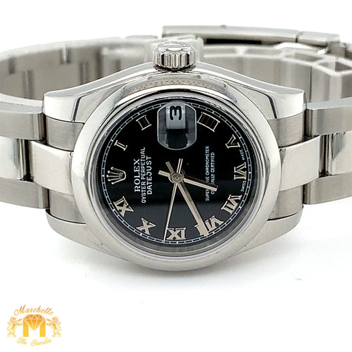 26mm Ladies`Rolex Datejust Watch with Oyster Bracelet