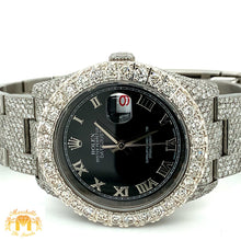 Load image into Gallery viewer, Iced Out Diamond 46mm Rolex Datejust Watch with Oyster Bracelet