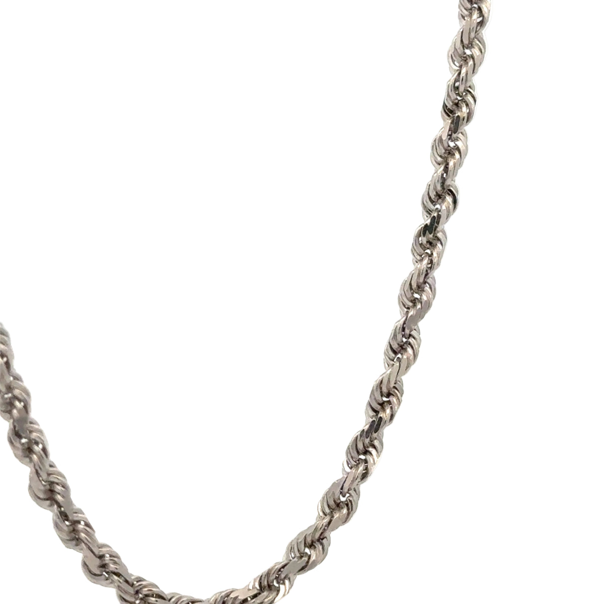 14 White Gold Chain