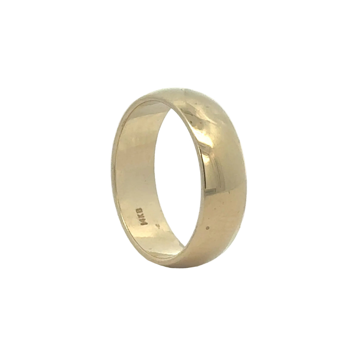 14k Yellow Gold Wedding band