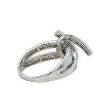 Load image into Gallery viewer, 18k White gold and diamond Band with Natural diamonds