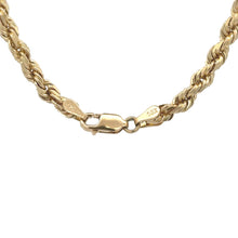 Load image into Gallery viewer, 14k Yellow Gold Rope Chain.