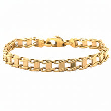 Load image into Gallery viewer, 14k Yellow Gold fancy link bracelet