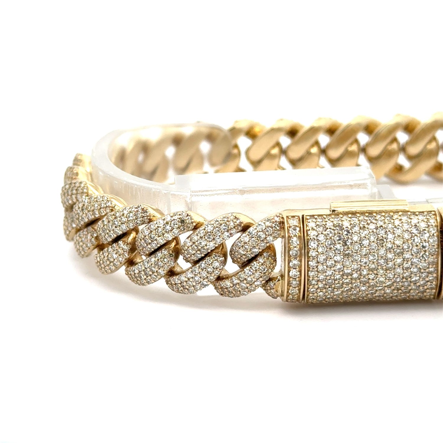 7.51ct diamonds Gold Cuban Bracelet (choose your color) (BLACK FRIDAY SPECIAL)