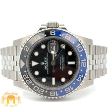 Load image into Gallery viewer, Model # 126710BLNR 40mm Rolex GMT Master II &quot;Batgirl&quot; Watch with stainless steel jubilee band (ROLEX BOX &amp; PAPERS)