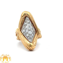 Load image into Gallery viewer, 14k yellow gold and diamond Ring (LIMITED EDITION ANIQUE PIECE)