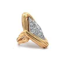 Load image into Gallery viewer, 14k yellow gold and diamond Ring (LIMITED EDITION ANIQUE PIECE)