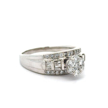 Load image into Gallery viewer, 14k white gold and diamond Ring