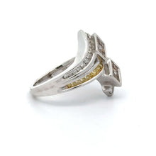 Load image into Gallery viewer, 14k white gold and diamond Ring (LIMITED EDITION)