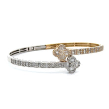 Load image into Gallery viewer, 36mm Rolex Watch with two-tone jubilee band + Gold and Diamond Clover Bracelet + Earrings