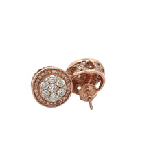 Load image into Gallery viewer, 41mm Rolex Iced out Watch with two-tone jubilee band + 14k Rose Gold and diamond Ring + Earrings