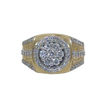 Load image into Gallery viewer, Gold and Diamond Men&#39;s Ring