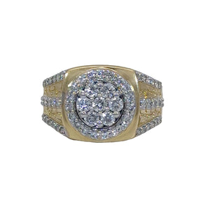Gold and Diamond Men's Ring