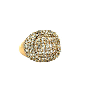 Santos 100 XL Cartier Two-tone gold Watch Iced out